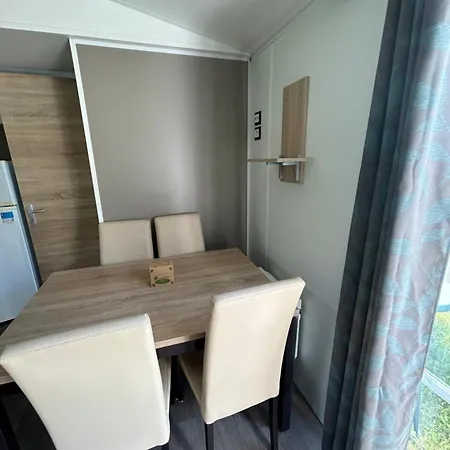 キャンプ場 Mobilhome Les 3c De Mimizan-Plage